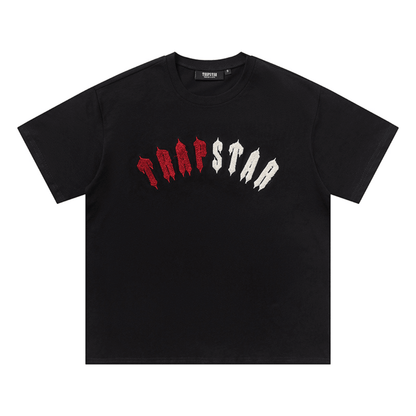 "TS" Short Set Black Red