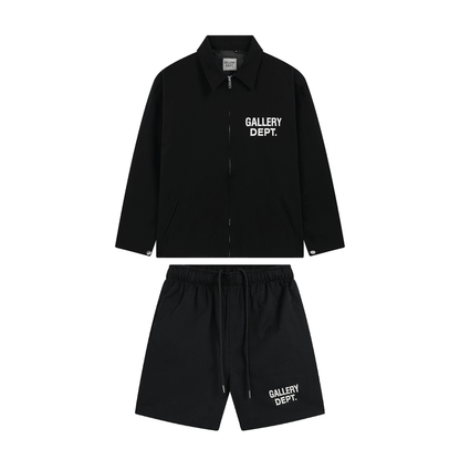 "Gallery Dpt." Short Set Black