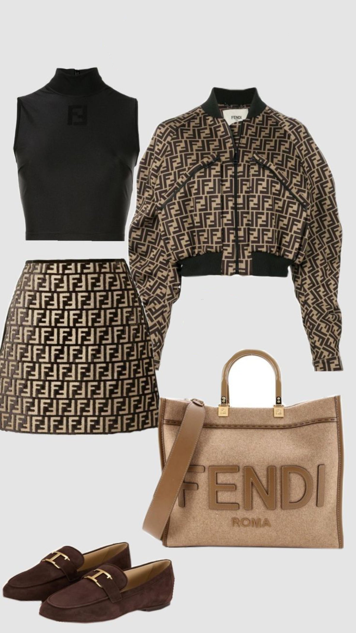 SCOOBY FENDI GIRL Set
