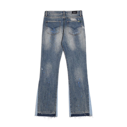 "Wavy"- Flared Denim