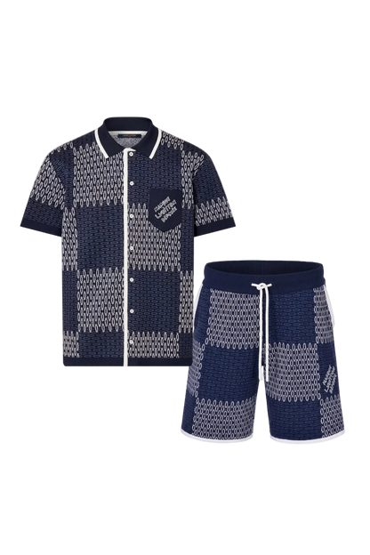 "LV" Short Set