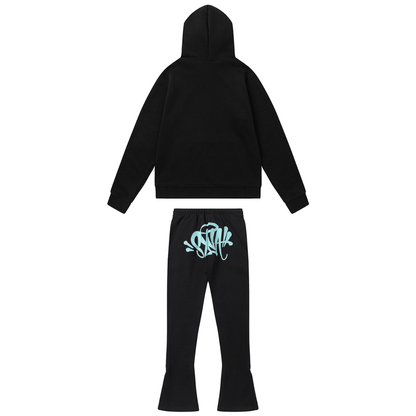 "Syna" Black Blue Tracksuit