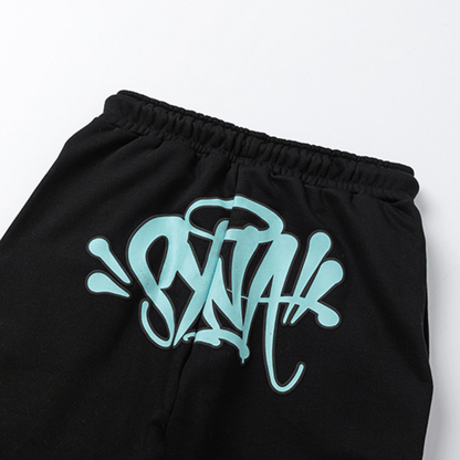 "Syna" Black Blue Tracksuit